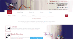 Desktop Screenshot of funkytattoo.ro